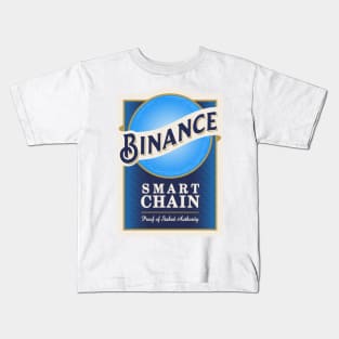 Binance Beer Label Kids T-Shirt